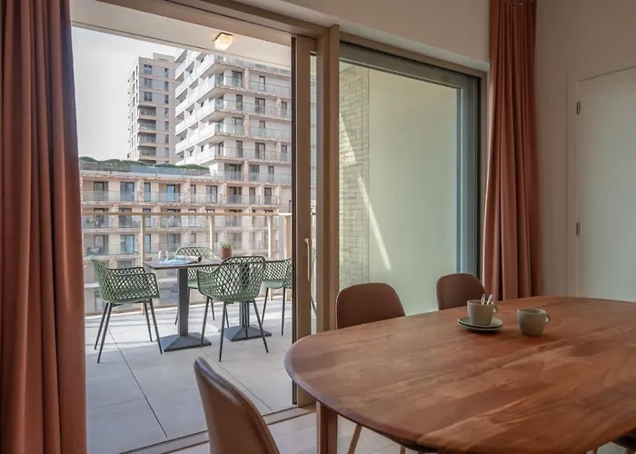 Lägenhet Modern With Private Terrace And Parking Oostende